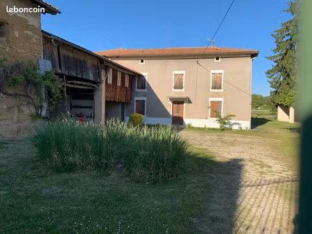 maison  dépendances aménageables et terrain constructible