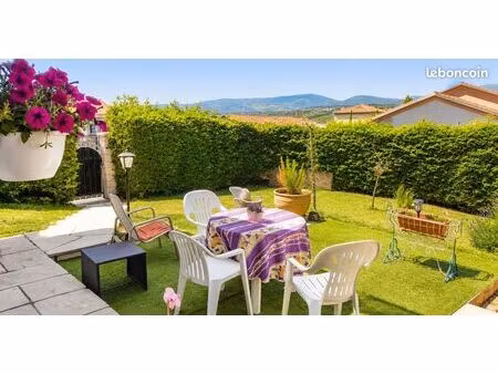 maison 110 m² vue dégagée  calme absolu  sous-sol complet et spa