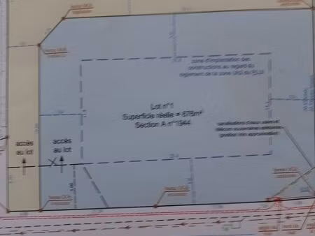 2 parcelles de terrain constructible