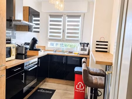 appartement f2 rénové avec balcon et cave