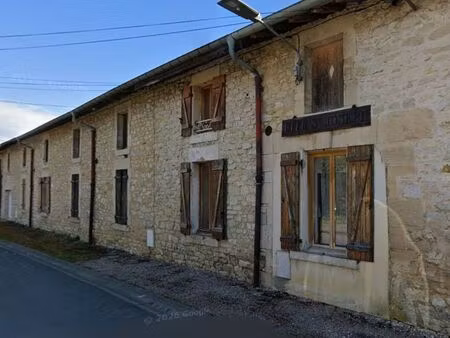lot de 2 maisons en pierre à rénover entièrement – ancienne cité de fonderie – cousances-l