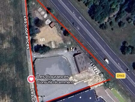 terrain à vendre a esvres 8500m2 constructible