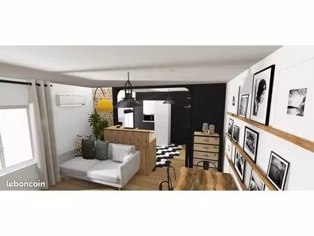 appartement 45m2 en duplex