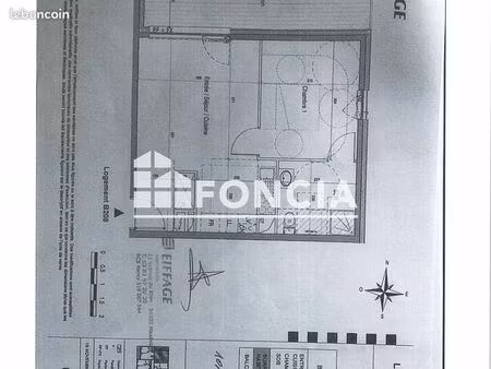 appartement 2 pièces 41 m²