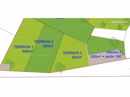 ? terrain à bâtir 350 m² tourcoing (59)