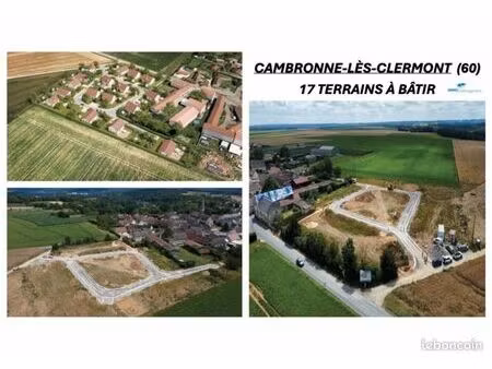terrain 509 m² cambronne les clermont