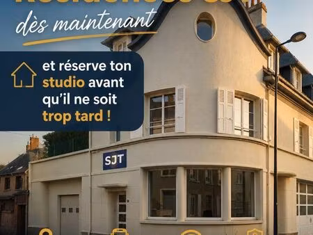 studio meublé dans plusieurs résidence étudiante à alençon