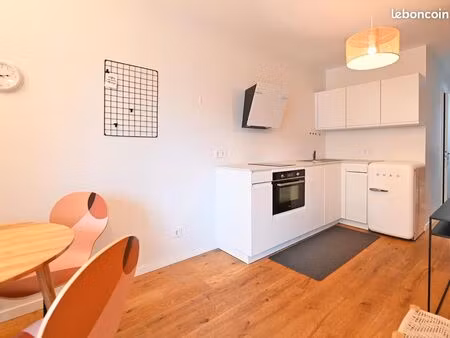 appartement 1 chambre entièrement meublé  rénové – 30 m²