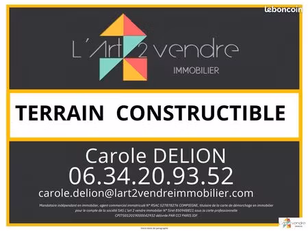 terrain 973 m² cuise-la-motte