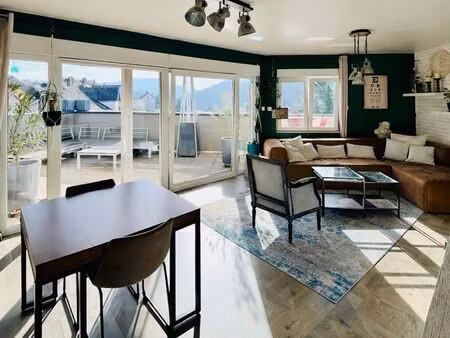 appartement f2 de 57 m2 avec grande terrasse de 20 m2
