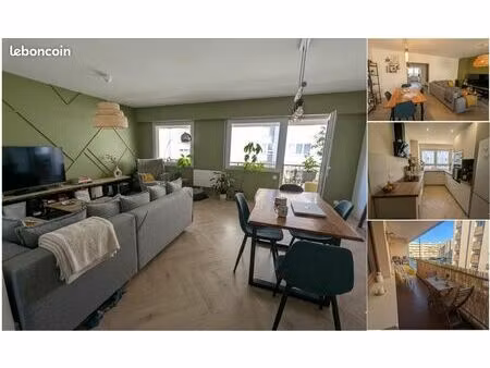 appartement rénové avec charme – 82 m² – garage fermé – quartier sablon