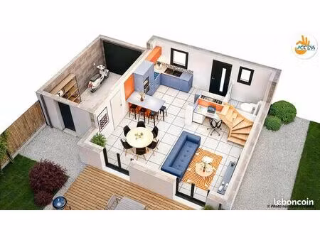 maison 5 pièces 77 m²