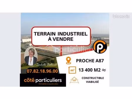 terrain 13400 m² chemille en anjou