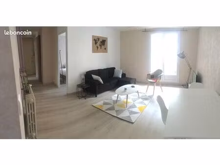 appartement t4 entièrement meublé quartier eblé angers (68 m2) 3 chambres - secteur gare