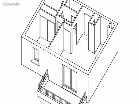 appartement 2 pièces 41 m²