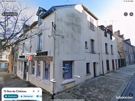 alençon centre – immeuble mixte de rapport avec local commercial libre