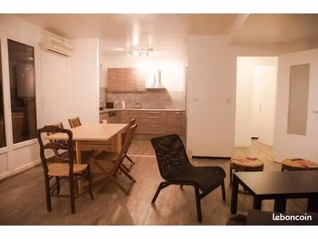 t2 meublé 47 m² – clim – tram l4 – parking résidence – 710 cc – dispo 1er juillet