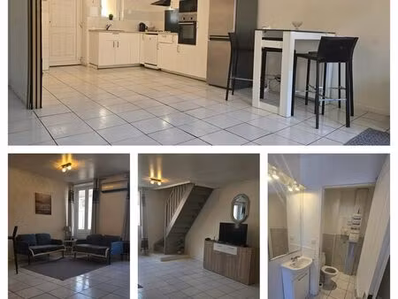 t3 duplex meublé 55 m² (72 m² au sol) – proche centre-ville bourgoin-jallieu