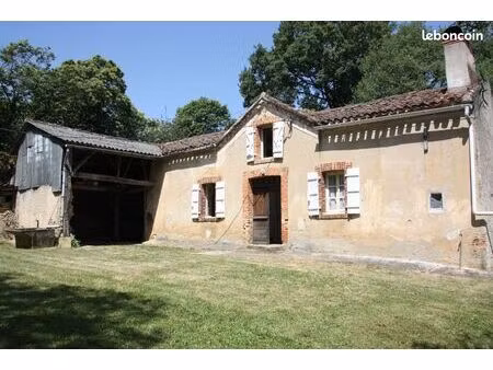maison avec terrain au calme