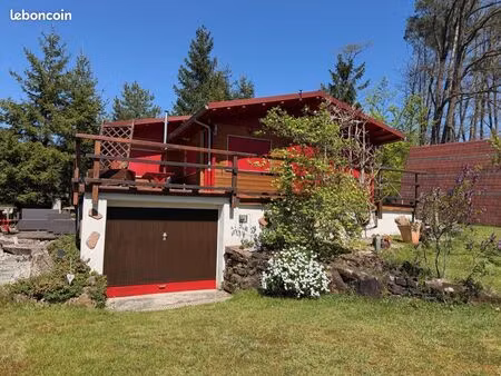 coup de cœur mignon petit chalet très belle situation  proche forêt et étang de baignade