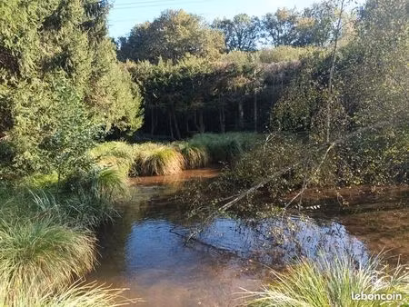 etang+terrain= 3439m2  classés n: zone naturelle inconstructible