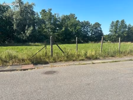 val de moder - superbe terrain constructible de 10 23 ares à la walck