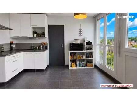 appartement 2 pièces 44 m²