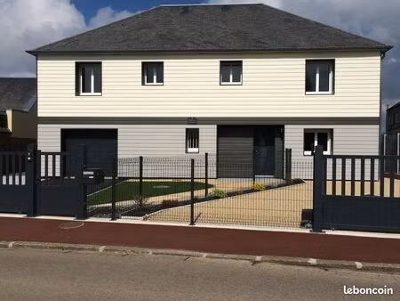 logement f4 au 1er étage + garage 25m2 + cour privative