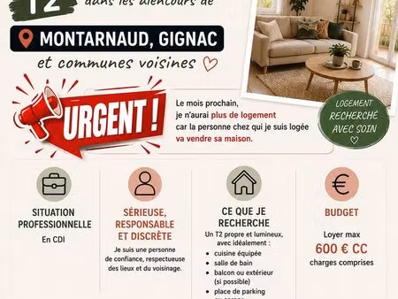 recherche logement t2
