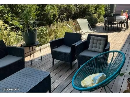 t5 de 94 m² avec terrasse de 45 m² – résidence récente à mérignac