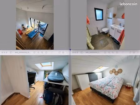 maison de 55 m² au sol  aux couëts  rénovée par un architecte  lumineuse avec extérieur  g