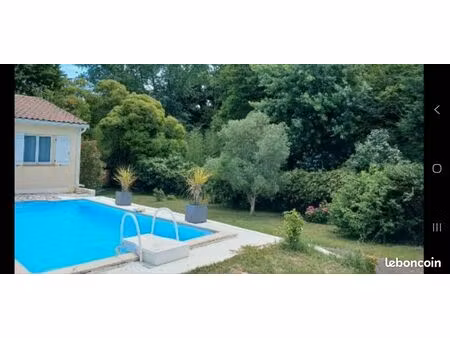 maisin individuelle plain pied piscine saint medard en jalles