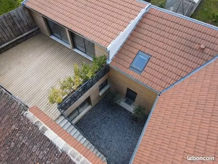 maison de charme – 140 m² – 3 chambres possibilité d'une 4ème – terrasse & cour – verzy (p