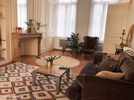 magnifique appartement 2 pièces 57m2 + mezzanine gambetta - république