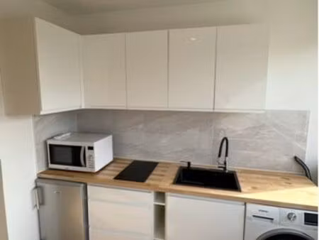 joli studio meublé entièrement rénové 14m2 - all inclusive (eau + electricité + chauffage 