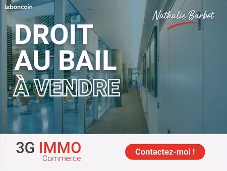 cession droit au bail | local commercial | 221 m² | châlons-en-champagne