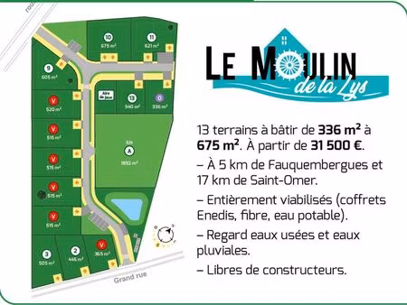 lotissement communal coyecques (62560)