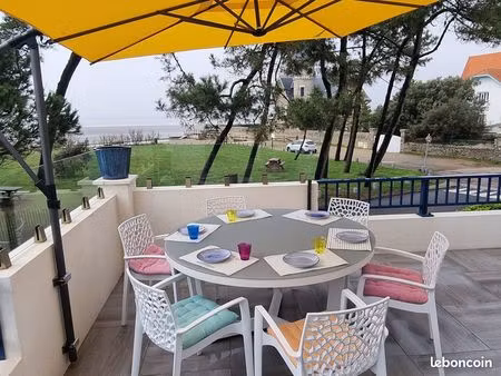 appartement face mer à st brévin
