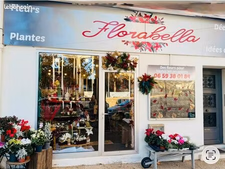 fonds de commerce fleuriste