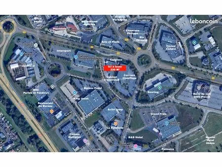 local commercial 220 m² – restauration équipée ou tous commerces zac des escarnotières – c
