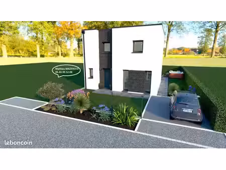 maison 3 pièces 80 m²