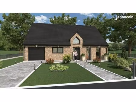 maison 140 m² hem lenglet