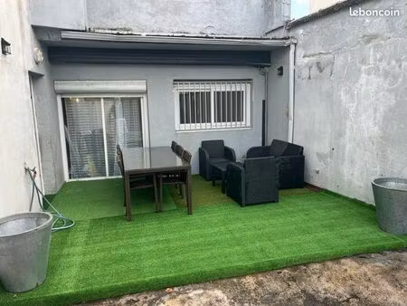 t4 meublé 116 m2-terrasse+parking sécurisé-castelginest