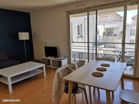 loue agréable t3 meublé 65m2 - idéal collocation à 2 ou famille