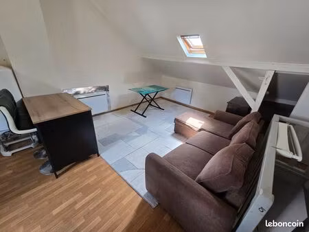 appartement meublé f3 59m2 centre ville liancourt
