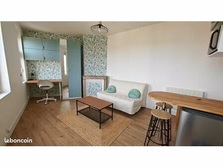 studio meublé de 19m²
