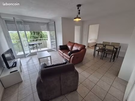 appartement meublé t2 50m2 cité de l’hers