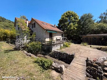 saint-diéry maison de 186 m² sur 5 548 m² de terrain avec pisciculture
