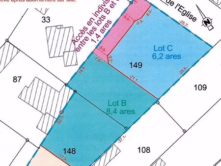 terrain constructible à westhouse