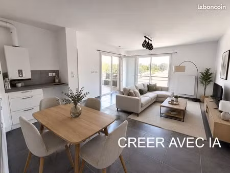 appartement 3 pièces 59 m²